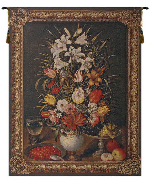 Antique Breughel Large Belgian Tapestry Wall Hanging