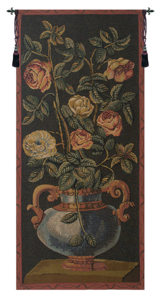 Roses Belgian Tapestry Wall Hanging