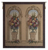 Floral Arch Duo Belgian Tapestry Wall Hanging