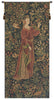 Promenade I Left Panel Belgian Tapestry Wall Hanging