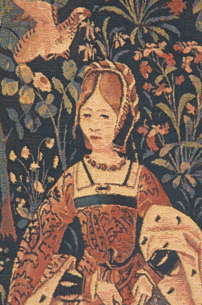 Broderie Embroidery Belgian Tapestry Wall Hanging