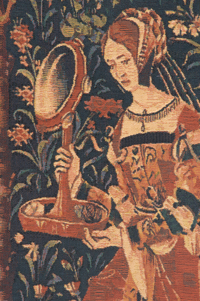 Broderie Embroidery Belgian Tapestry Wall Hanging