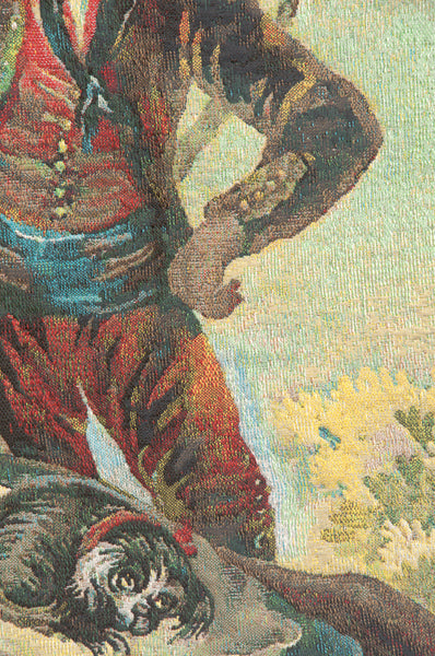 Quitasol Small Belgian Tapestry Wall Hanging