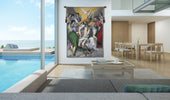 El Greco Belgian Tapestry Wall Hanging