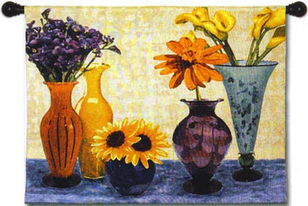 Floral Study Tapestry Wall Hanging