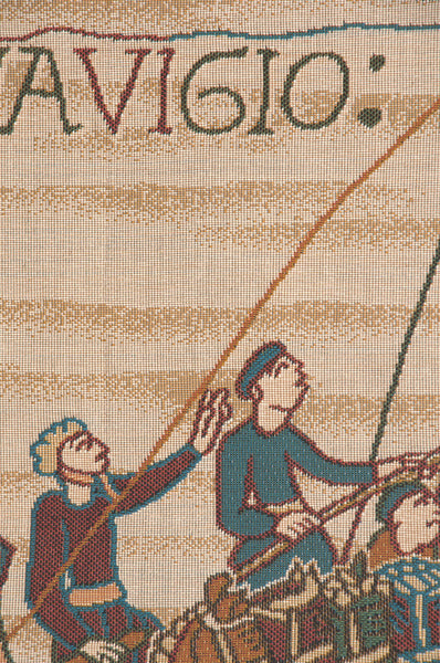 Duke William's Ship No Border French Tapestry