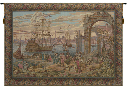 Mercanti I Italian Tapestry Wall Hanging