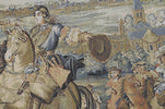 Louis XIV Belgian Tapestry Wall Hanging