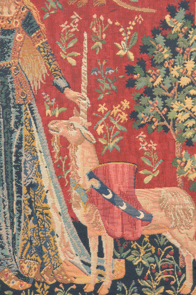Le Toucher Fonce Belgian Tapestry Wall Hanging