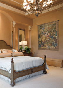 Bouquet Et Cadres Italian Tapestry Wall Hanging