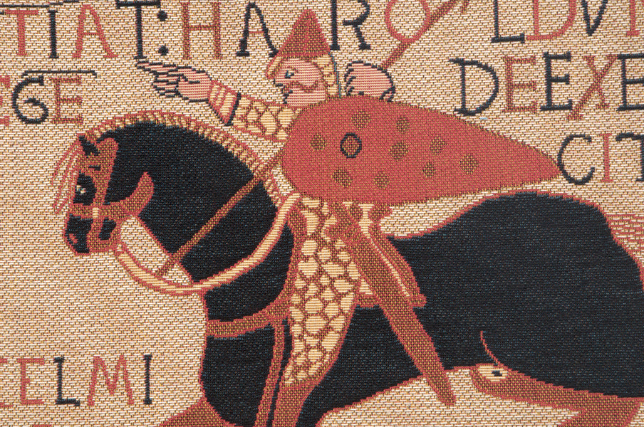 Bayeux Horse European Cushion Cover