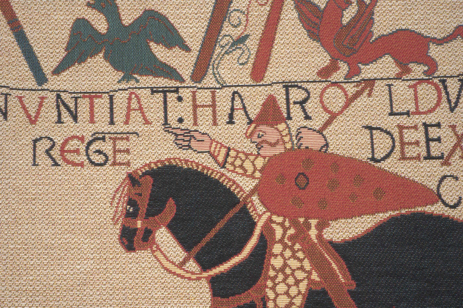 Bayeux Horse European Cushion Cover