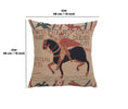 Bayeux Horse European Cushion Cover