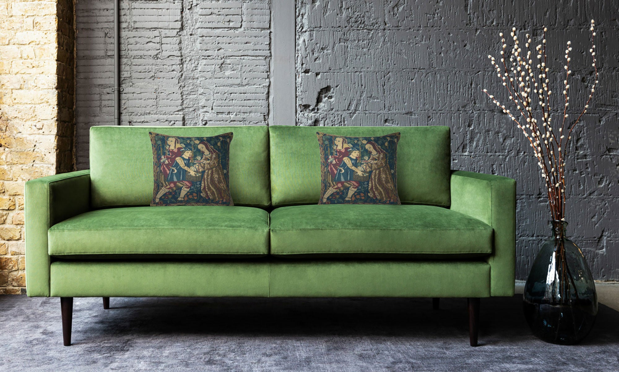 Wine Making I European Cushion Cover