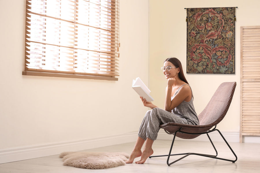 Acanthe Brown French Tapestry