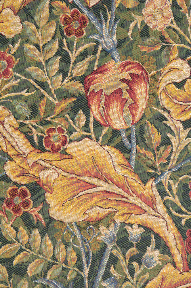 Acanthe Green Small French Tapestry