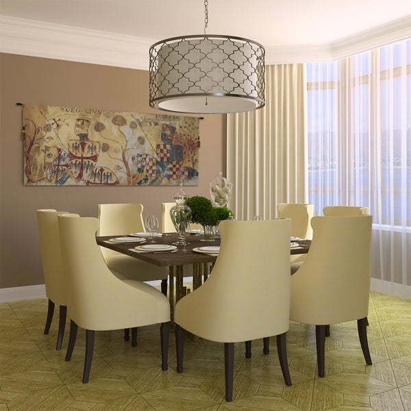 Chevaliers Belgian Tapestry Wall Hanging