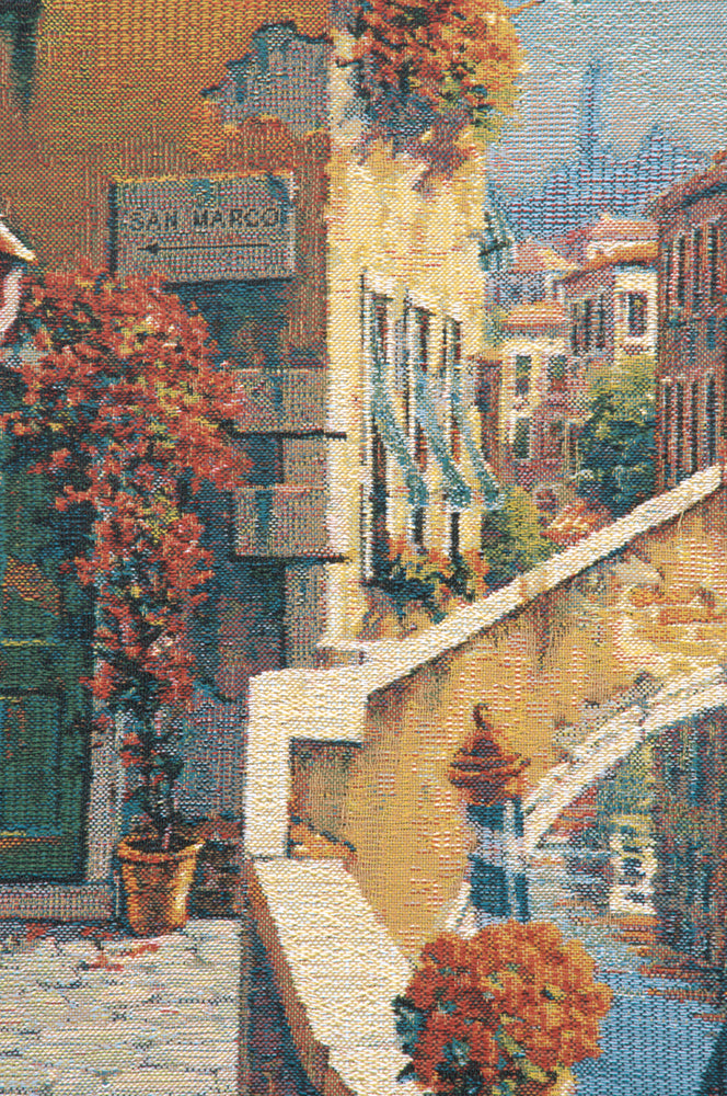 Passage to San Marco Belgian Tapestry Wall Hanging