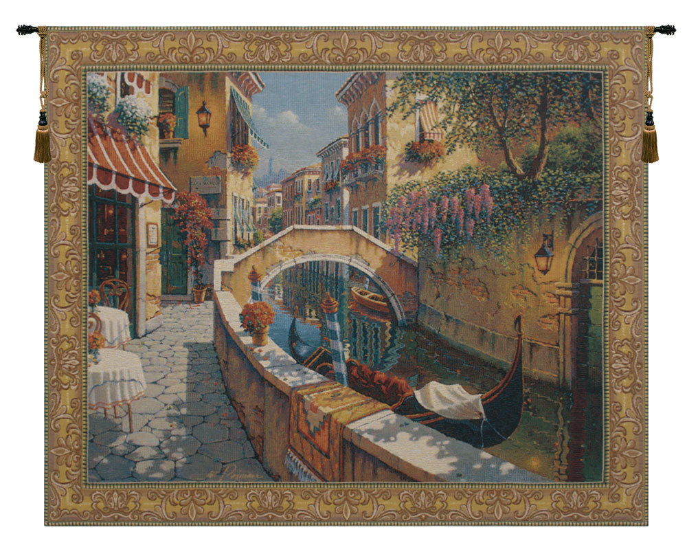 Passage to San Marco Belgian Tapestry Wall Hanging