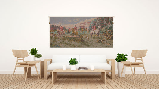 La Chasse a Courre without Border French Tapestry
