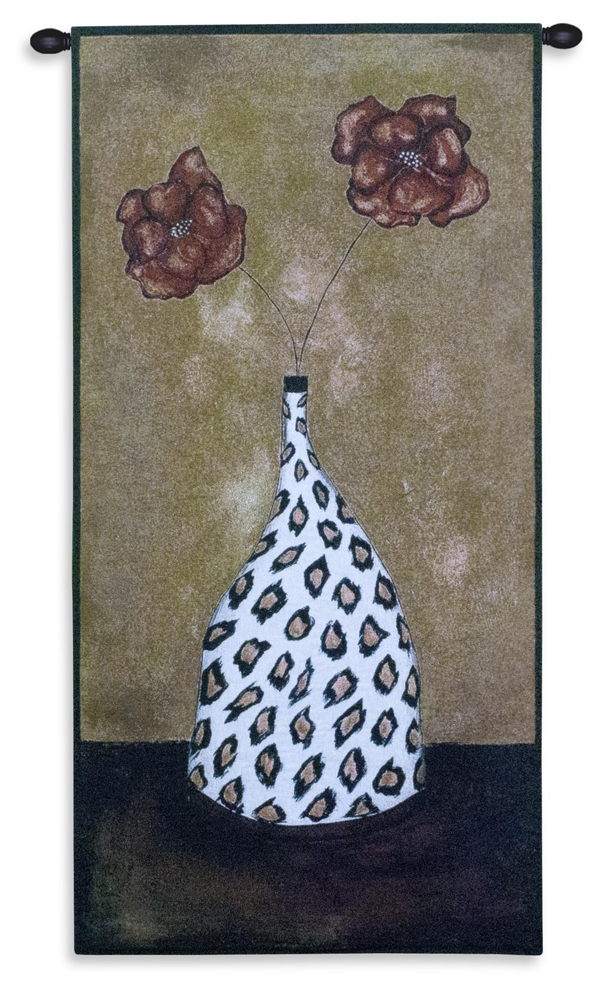 Safari Floral II Tapestry Wall Hanging