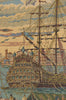 The Galleon Guardi Italian Tapestry Wall Hanging