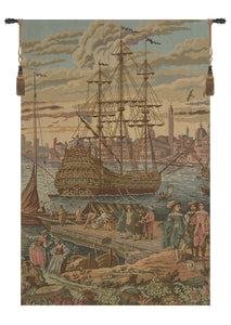 The Galleon Italian Tapestry Wall Hanging