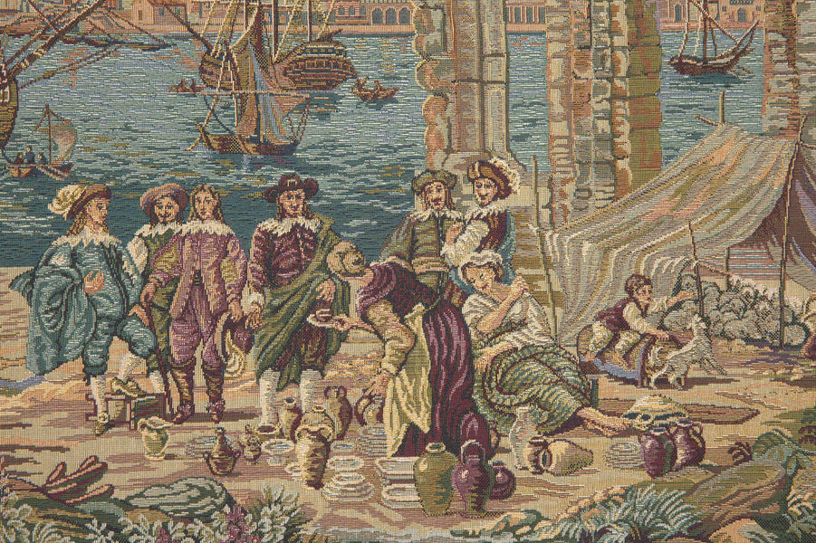 The Harbor Italian Tapestry Wall Hanging
