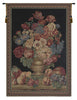 Vase on Black Mini European Tapestry