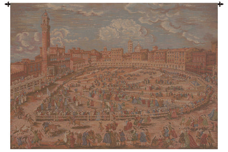 Siena Town Square Italian Tapestry Wall Hanging
