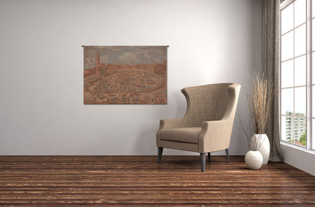 Siena Town Square Italian Tapestry Wall Hanging