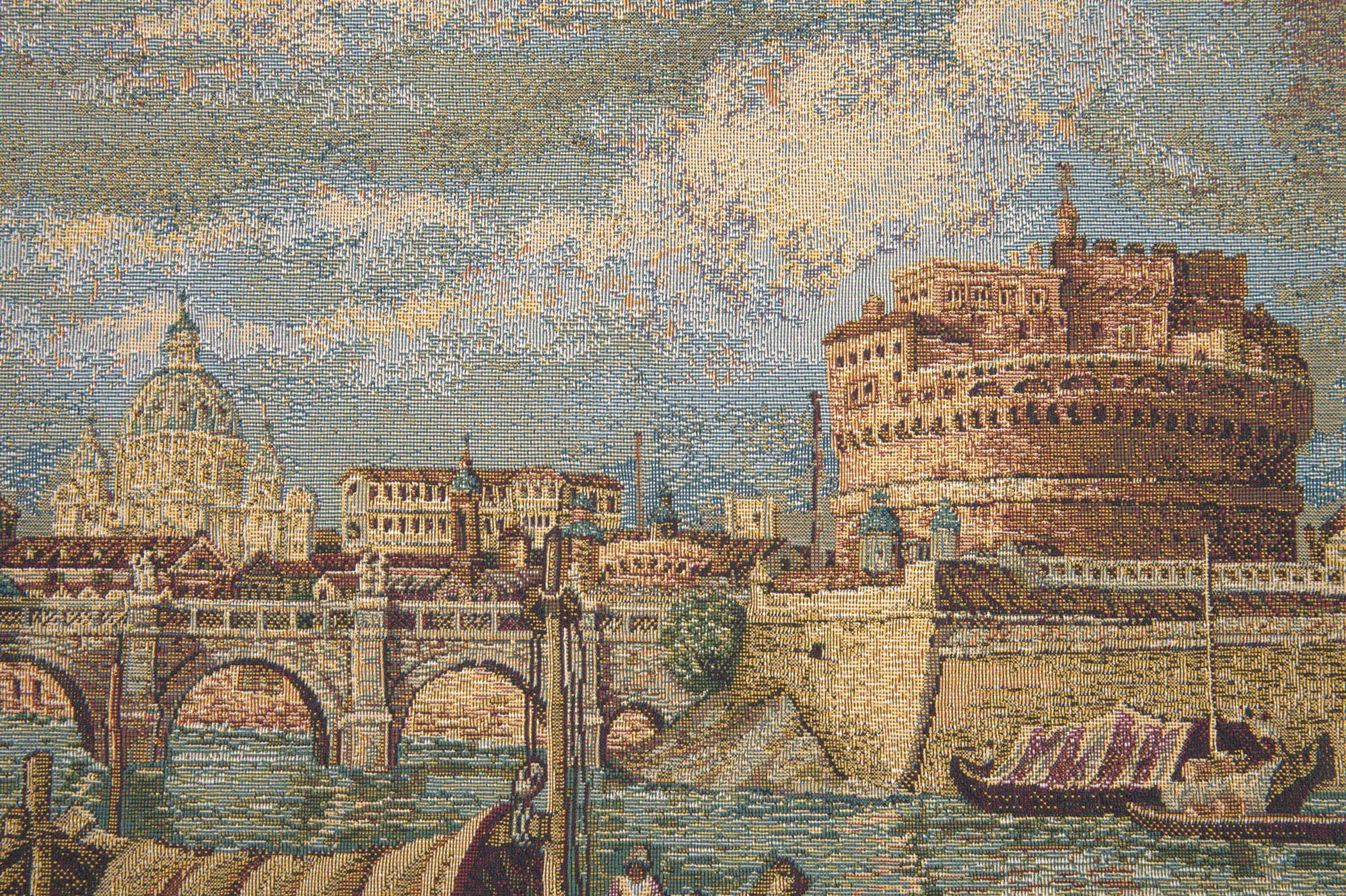 Rome Italian Tapestry Wall Hanging
