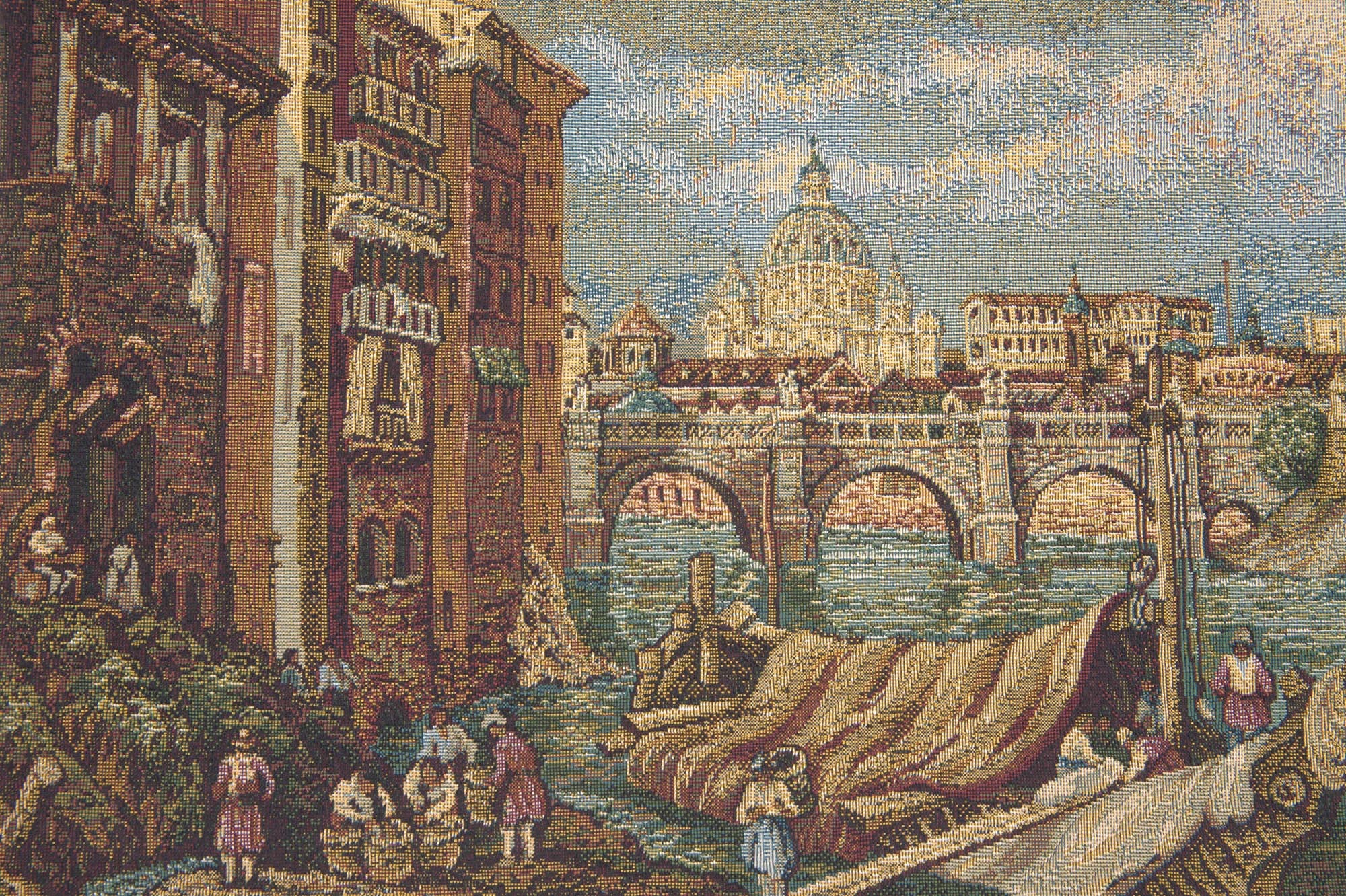 Rome Italian Tapestry Wall Hanging