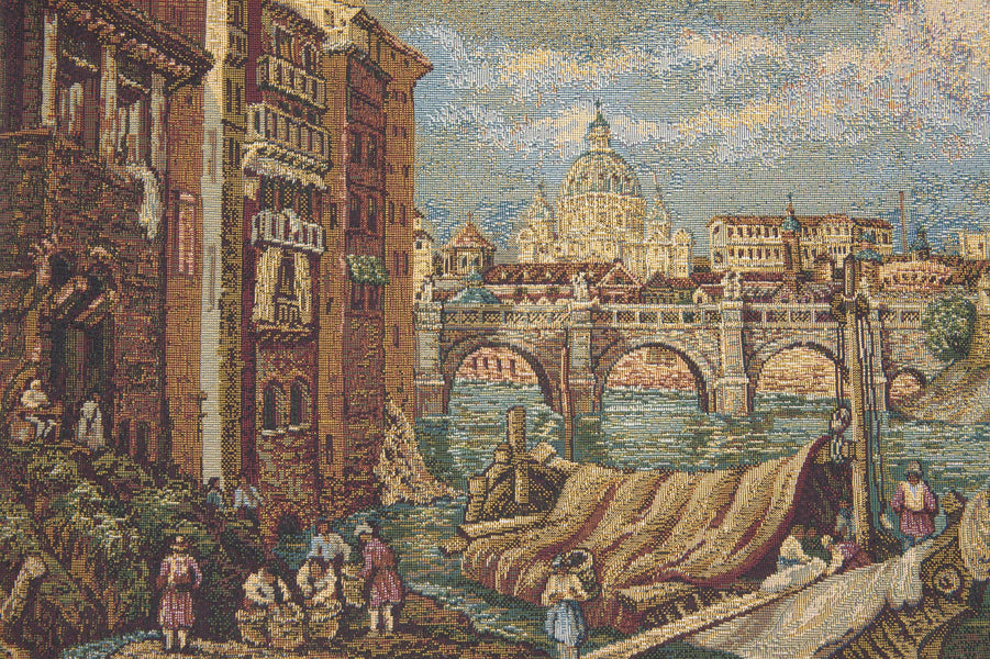 Rome Italian Tapestry Wall Hanging