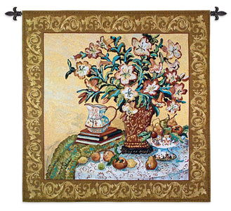 Asian Lilies Tapestry Wall Hanging