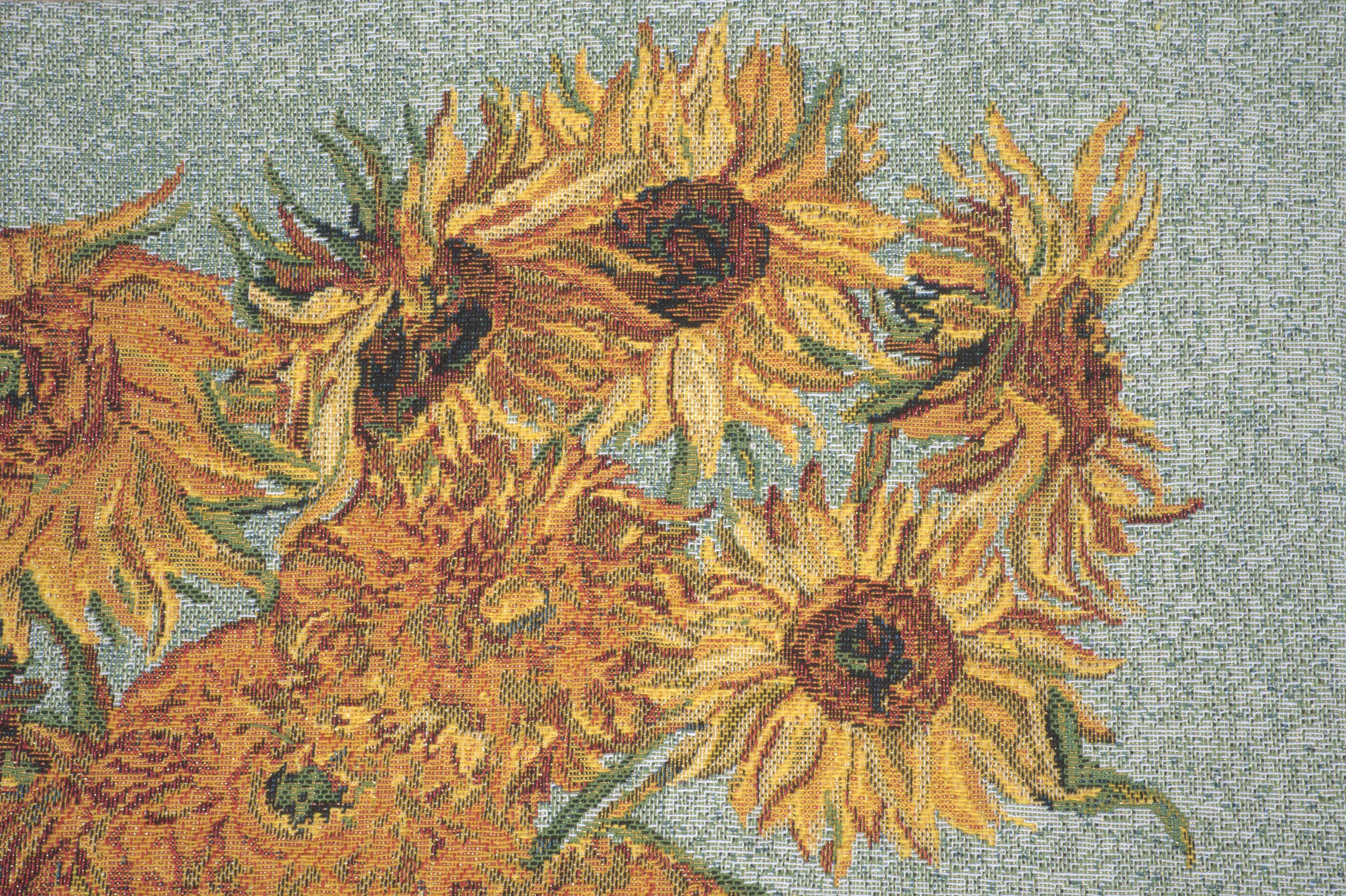 Van Gogh's Sunflower III European Cushion Cover