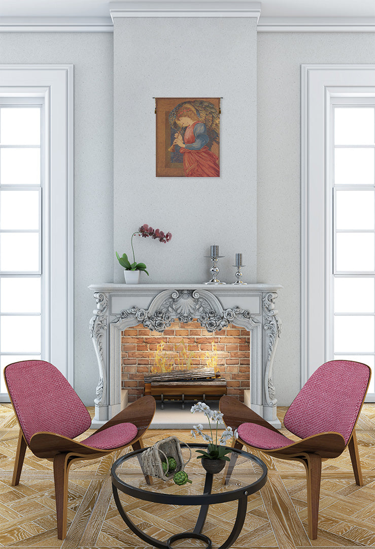 Flageolet Angel European Tapestry