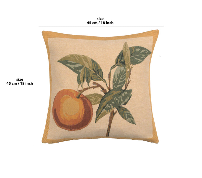 Redoute-Orange European Cushion Cover