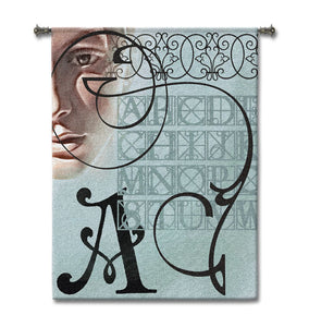 Alpha Man Tapestry Wall Hanging
