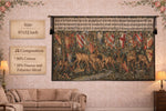 Verdure with Reindeer European Tapestry