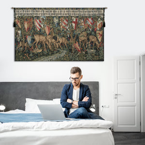Verdure with Reindeer European Tapestry