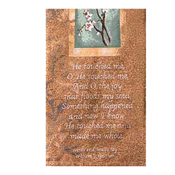 He Touched Me Religious Bell Pull Tapestry Bell Pull