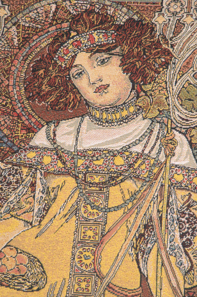 Mucha Autumn European Tapestry