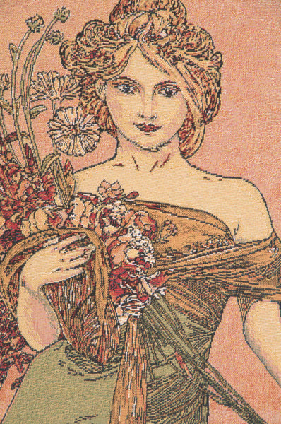 Mucha Spring European Tapestry