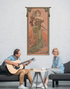 Mucha Spring European Tapestry