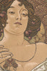 Mucha Rubis European Tapestry