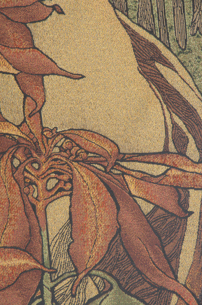 Mucha Rubis European Tapestry