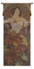 Mucha Rubis European Tapestry