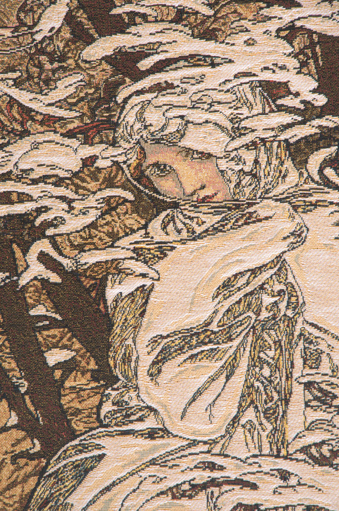 Mucha Winter European Tapestry