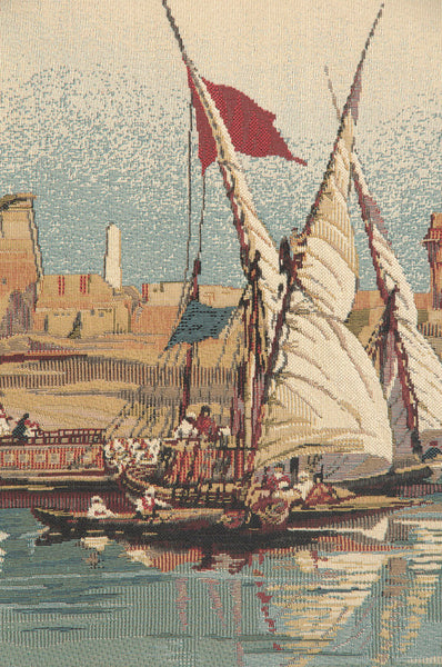 Temple of Luxor European Tapestry